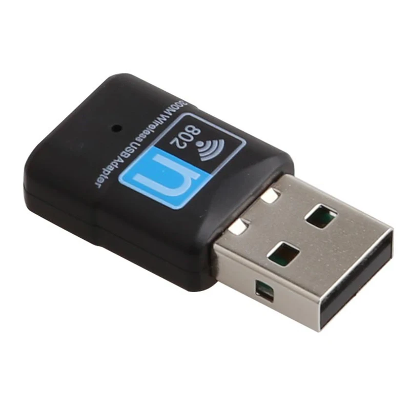 Chielecna 300 Мбит/с мини USB Wifi беспроводной адаптер 802,11 B/G/N Сетевая карта LAN ключ для ПК настольный компьютер