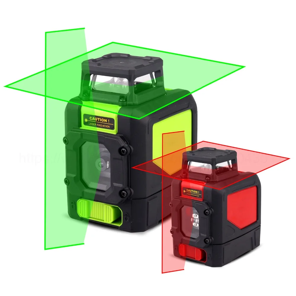 5 линий лазерный уровень высокой точности внутренние и наружные вертикальные и горизонтальные лазеры 3D пять линий красный/зеленый с магнитной основой