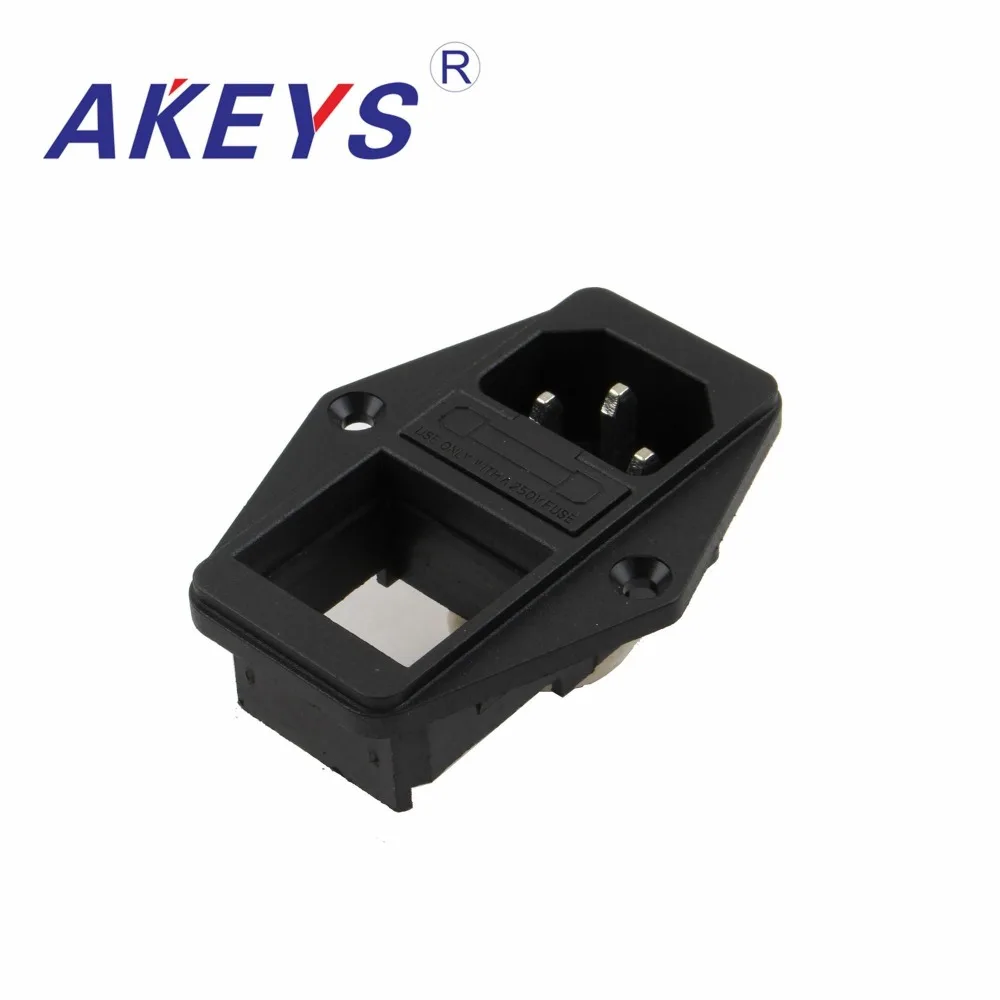 

3PCS AC-01A 3d printer DIY accessories plug AC power socket and rocker switch