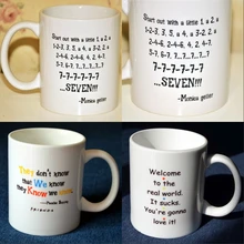 Сериал друзья керамическая кружка буквы Кофе Молоко чай чашка комикс любителей Рождественский подарок на день рождения кружки коллекция домашнего декора чашки