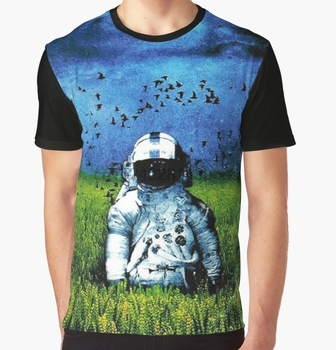 

All Over Print T-Shirt Men Funy tshirt Deja Entendu (Blue) Short Sleeve O-Neck Graphic Tops Tee women t shirt
