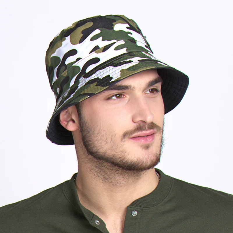 camouflage floppy hat