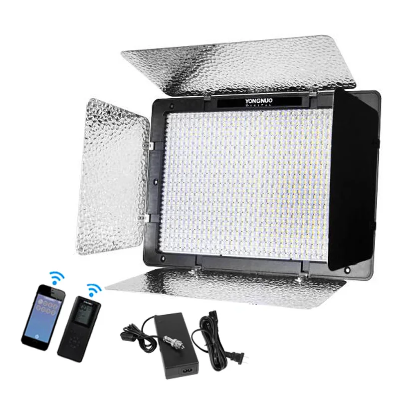 Yongnuo-YN1200-Power-Adapter-5500K-White-9300LM-CRI95-1200-SMD-Led-Video-Fill-Light-Studio-Lighting