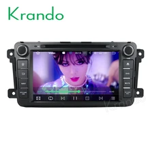Автомобильная навигация Krando Android 8 0 Gps стерео для mazda cx 9 DVD плеер