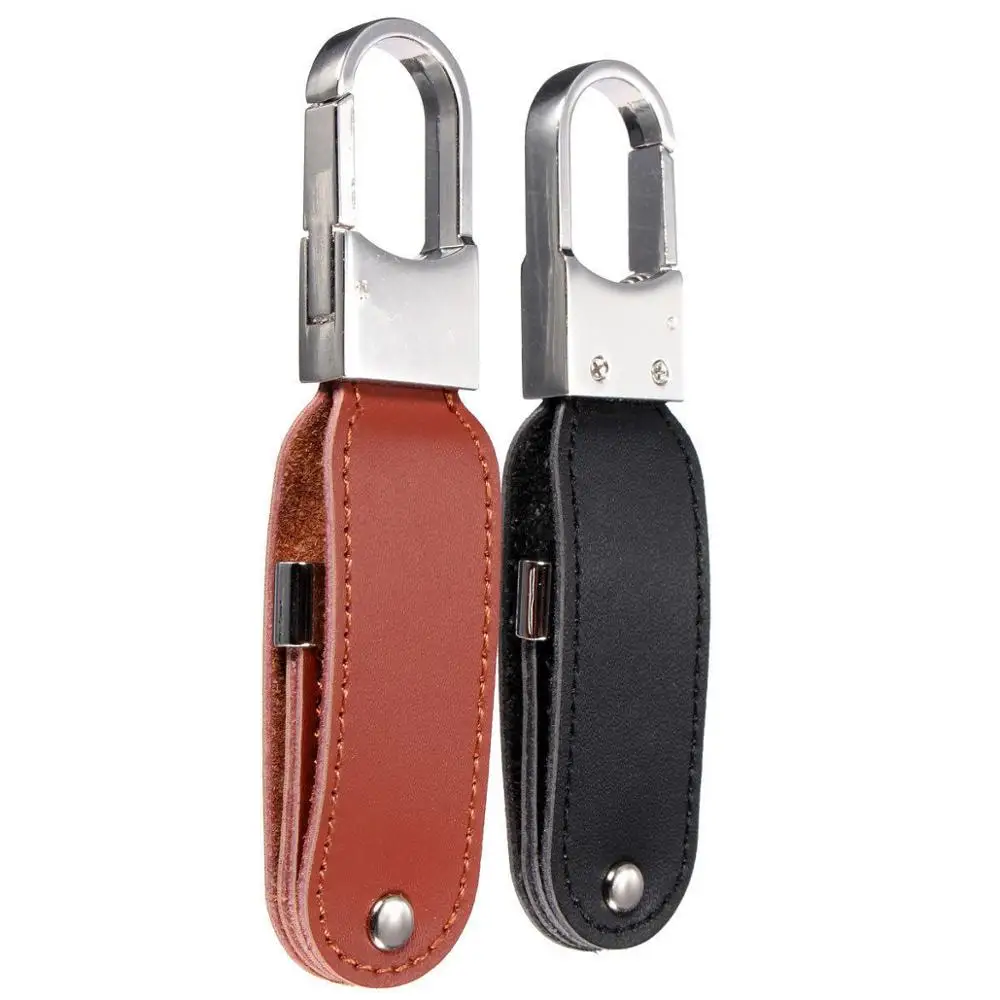 Кожаный чехол usb2.0 флеш-накопитель 64 Гб 128 256GB Модный usb-накопитель карта памяти 32