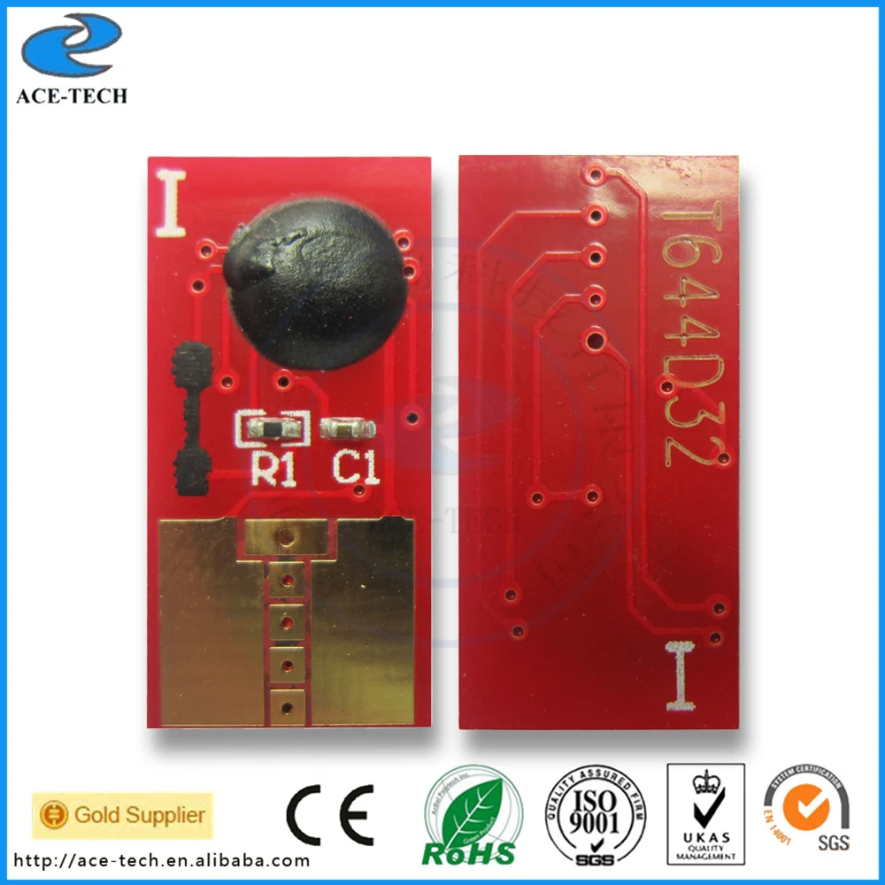 32 К 64435XA (64415xa) лазерный смарт-карты Bolsa де Papel Совместимость T644n X644 тонер-картридж чип для Lexmark. t644 сброса