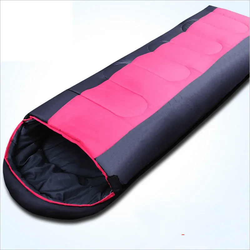 Outdoor Camping In Adult Sleeping Bag To Keep Warm Lunch Break