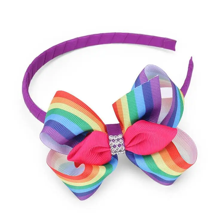 Rainbow headband5