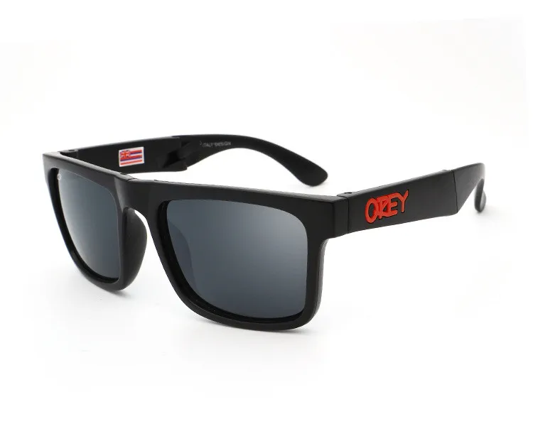 Складные солнцезащитные очки KEN BLOCK, мужские фирменные дизайнерские солнцезащитные очки, отражающее покрытие, квадратные шипы для женщин, прямоугольные очки gafas