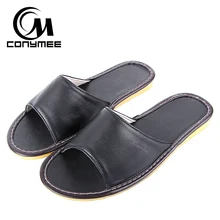 CONYMEE/летние тапочки; коллекция года; домашняя Повседневная обувь; мужские кроссовки из натуральной кожи; пляжные сандалии; мужские оксфорды на нескользящей подошве; s Pantufa