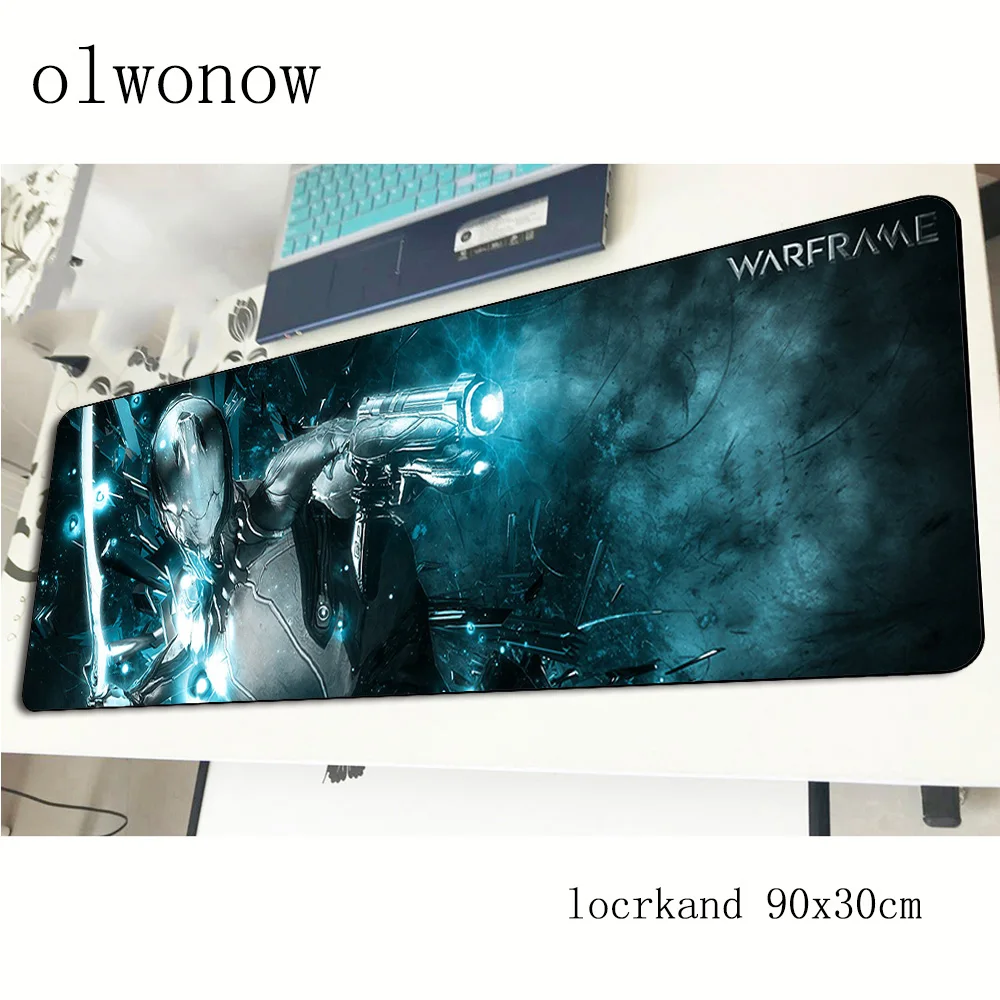 Коврик для мыши warframe cool new computador gamer коврик 90x30 см Adorable эргономичный гаджет офисный