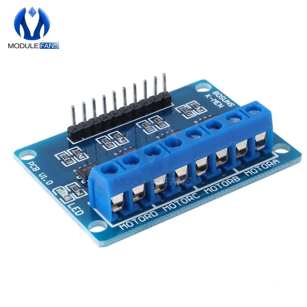 4チャンネルHg7881チップh-ブリッジDC 2.5-12v,ステッピング