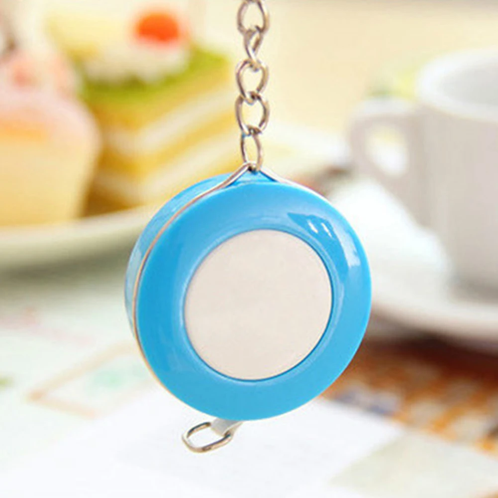 

Candy Color Keychain Tape Measure 1.5 Meters High Quantity Clothing Size Tape Measure Small Tape Measure