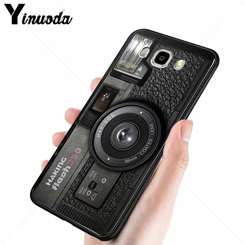 classic retro Black silver vintage camera Design