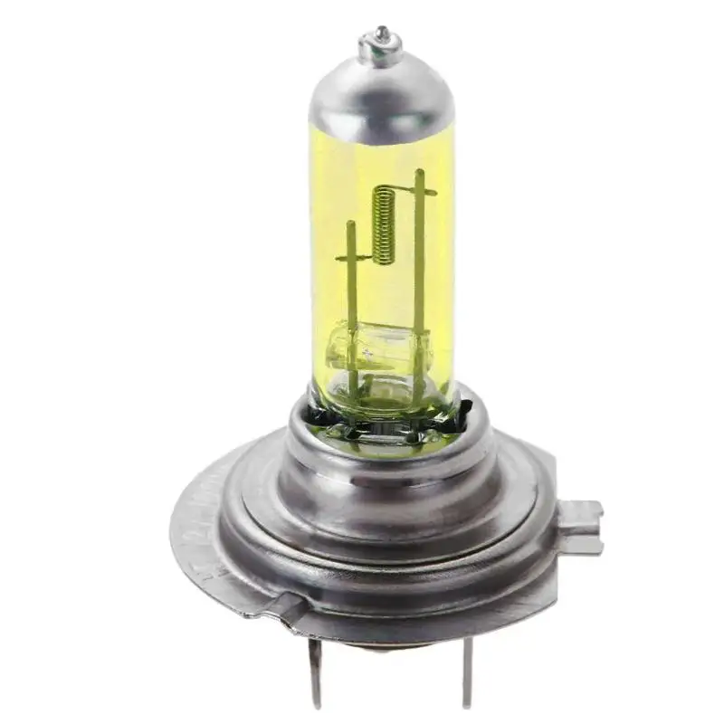 

H7 12V 55W 4000K-4500K Golden Yellow Halogen Auto Car Headlight Bulb Automobiles Headlamp Quartz Tube Light Lamp Auto Accessory