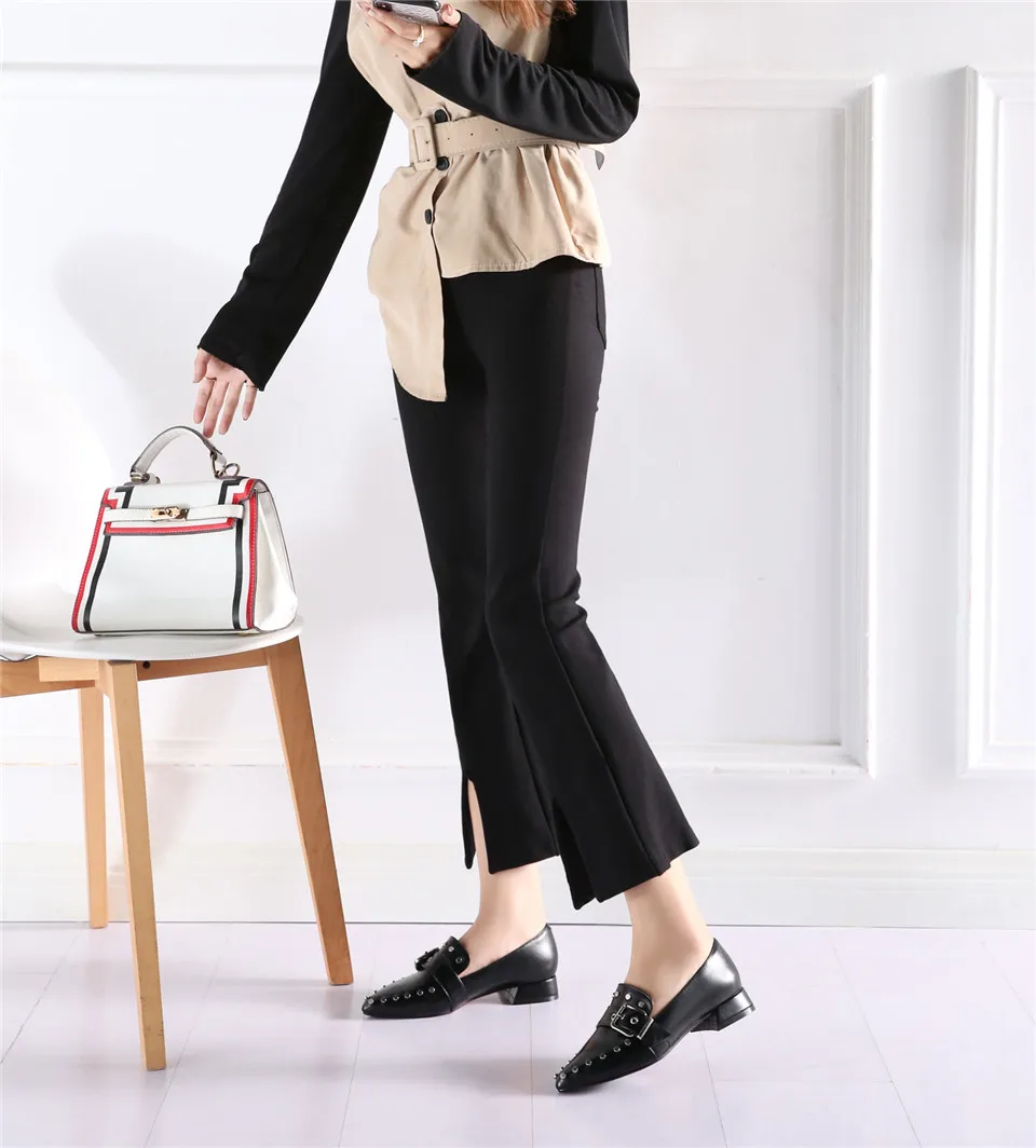 Woman Rivet Loafers (17)