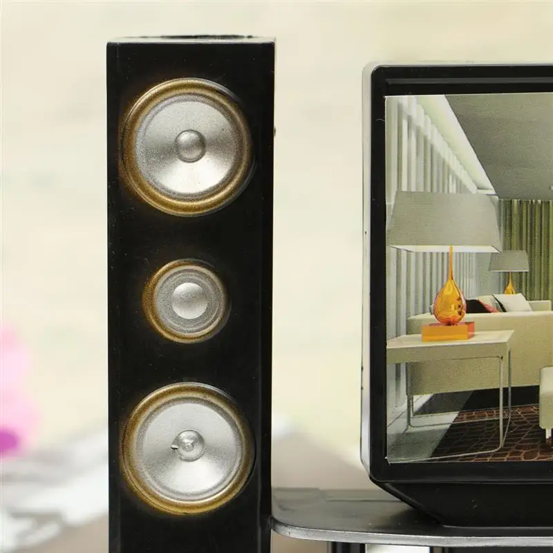 Hi-Fi Television TV Doll Furniture Doll House Furniture Hi-Fi Television TV Doll Furniture Doll House Furniture