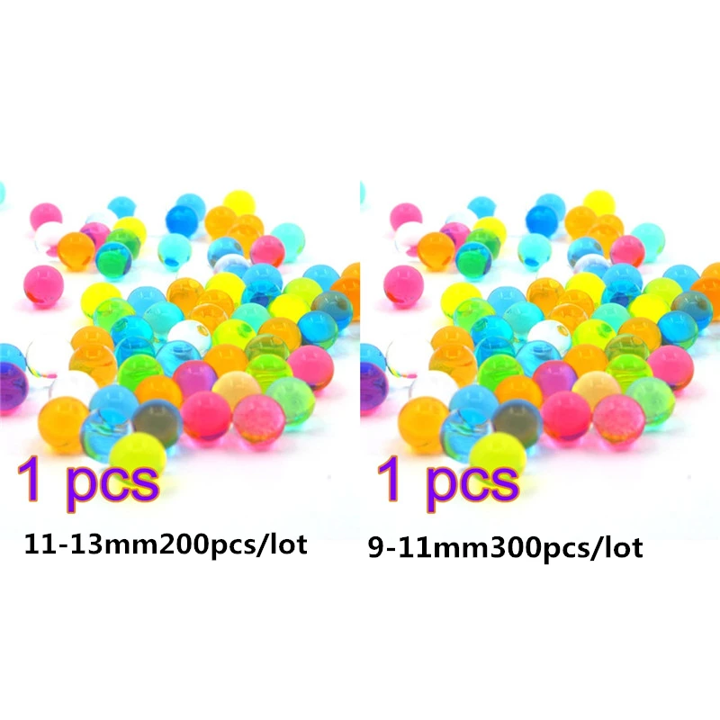 

3pcs 200pcs/lot Kids Toys Ball Toyss Hydrogel Pearl 10mm Crystal Soil Water Beads Mud Grow Ball Wedding Orbeez Growing Bulbs