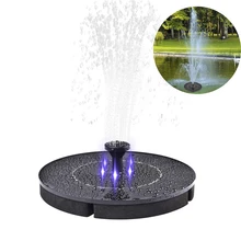 2.4W LED Solar Fountain Watering Kit Power Solar Pump Pool Pond Submersible Waterfall Floating Solar Panel Water Fountain Pump 2.4W LED Solar Fountain Watering Kit Power Solar Pump Pool Pond Submersible Waterfall Floating Solar Panel Water Fountain Pump