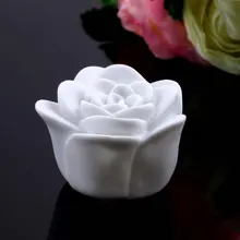 New Hot 7 Colors Flameless Changing Rose Flower Candle Sound Sensor LED Night Light