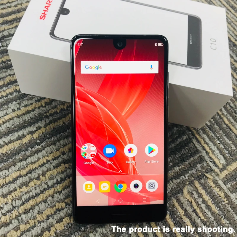 SHARP C10 S2 Smartphone Snapdragon 630 Octa Core Android 8.0 4GB+64GB 5.5'' FHD+ Face ID NFC 12MP 2700mAh 4G Mobile Phone