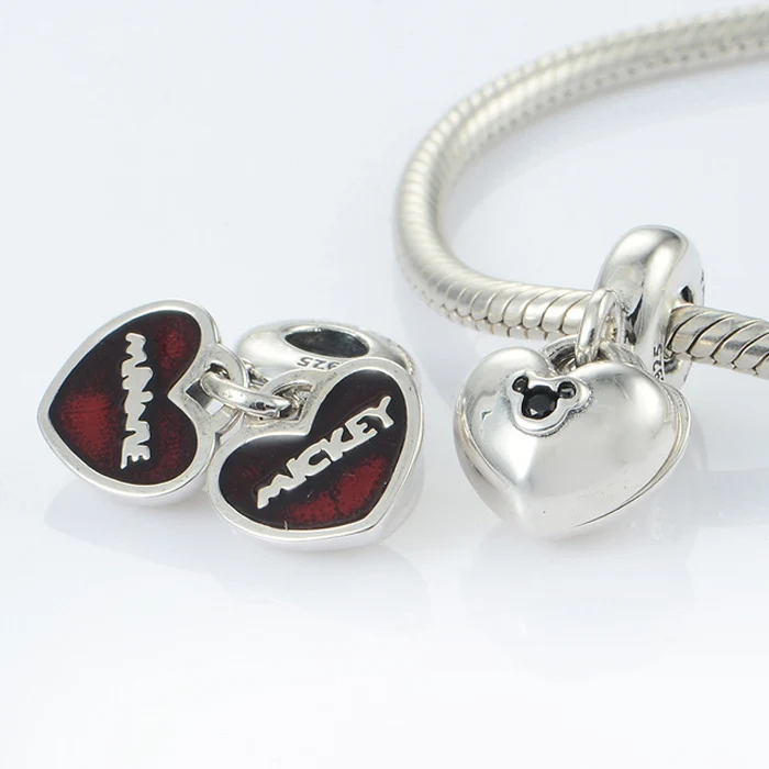 pandora mickey and minnie mouse charm pandora mickey and minnie mouse charm