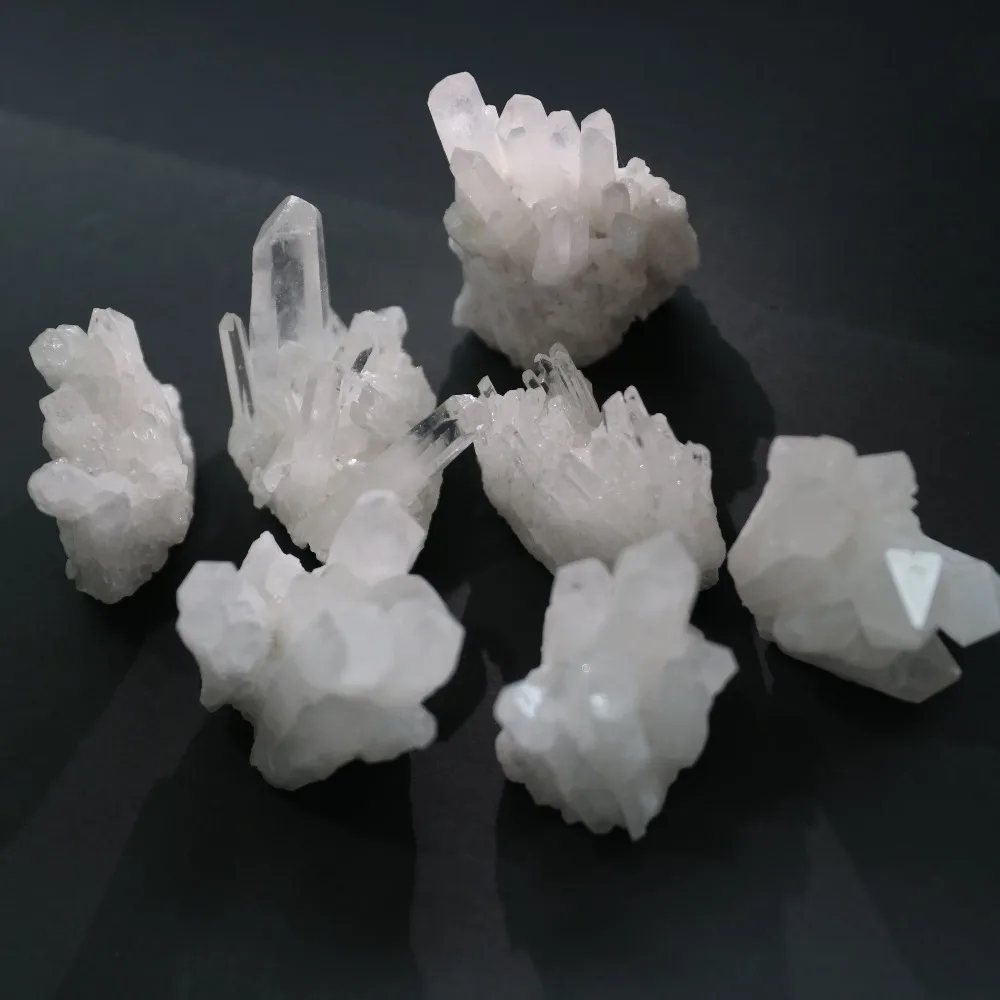 

Beautiful natural clear quartz crystal cluster Quartz point Crystal-Reiki Healing Chakra energy crystal specimen reiki healing