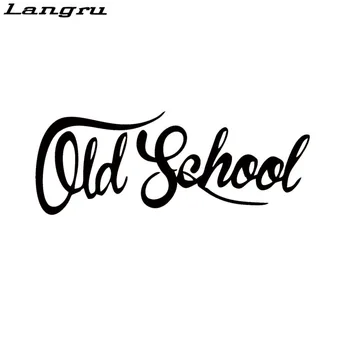 

Langru Old School Vinyl Decal Truck Funny Classic Car Sticker Personality Jdm