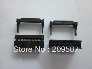 50 шт. IDC FC 16 разъем контактный 2 54 мм|header pin connectors|header connectorheader 2.54 |