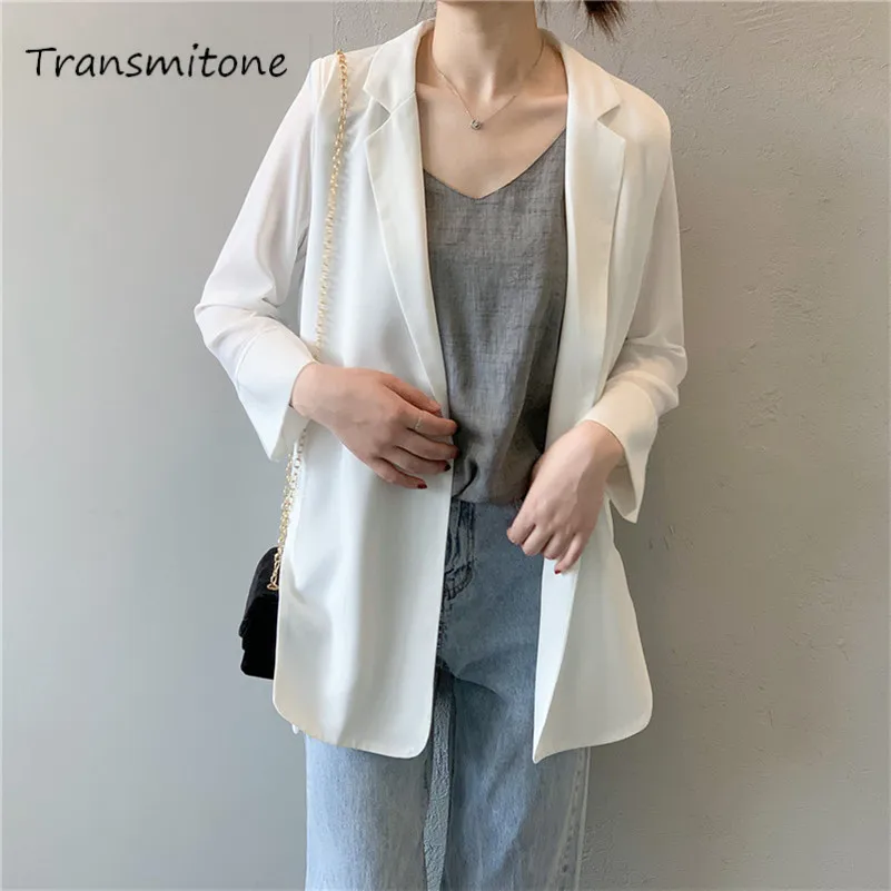 

Women Office Thin Suit 2019 Autumn Small Long Sleeve Chiffon Suit Jacket Women's Autumn Work Blazer Suit All Match Suit YS0506