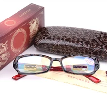 = Clara Vida = уникальный дизайн, очки ручной работы, красные дужки, леопардовые женские очки для чтения, чехол+ 1+ 1,5+ 2+ 2,5+ 3+ 3,5+ 4