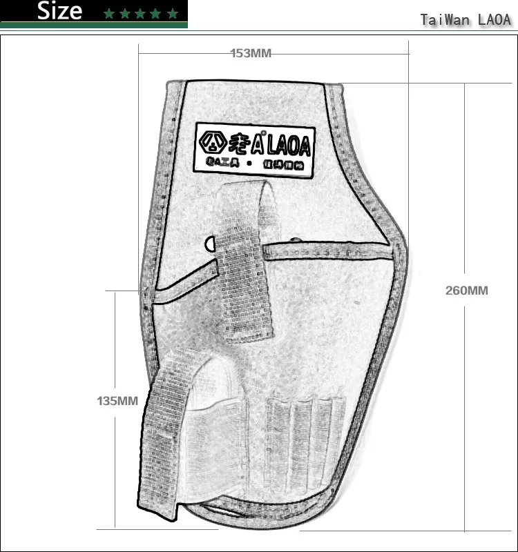 LAOA высокое качество электрическая дрель сумка Портативный профессионал электрик поясная сумка бытовая посылка дрель