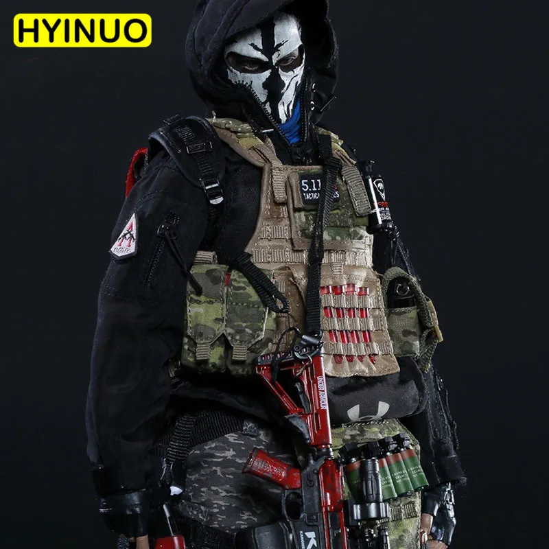 

1/6 Scale FS-73010 Doomsday War Death Squad Caesar Man Head collar Sculpt Model 12' Full Set Action Figure Dolls