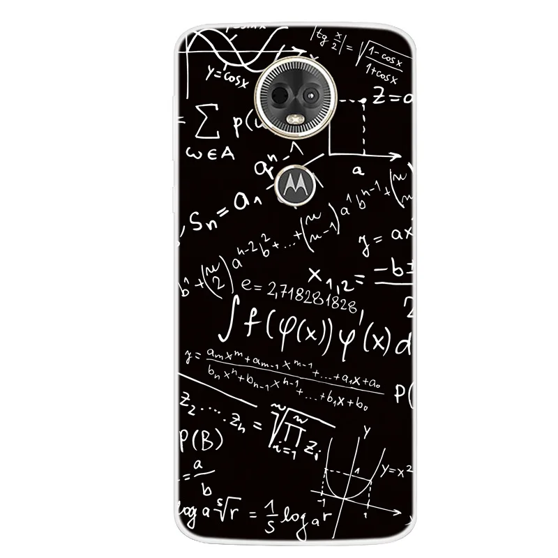 Модный милый чехол для телефона с мультяшными животными Motorola Moto E5 Plus окрашенный
