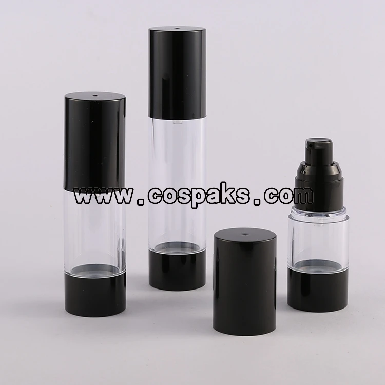 Download 15ml black base airless plastic bottle wholesale, 15ml eye ...