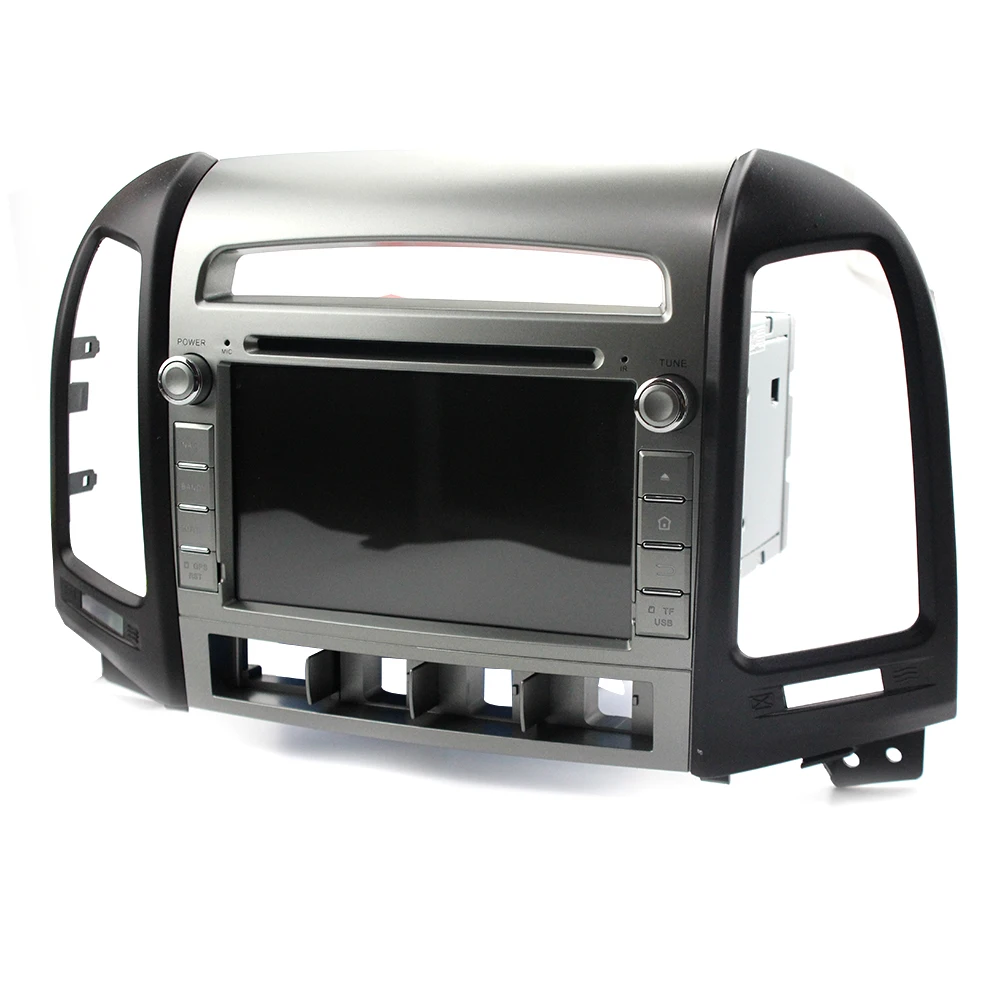 Cheap 4GB RAM Octa Core 7" Android 9.0 Car dvd Player for Hyundai Santa Fe 2006-2012 With Radio GPS Bluetooth WIFI USB DVR Mirror-link 10