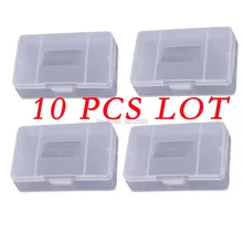 10 шт./лот transprent ясно Цвет Пластик игры Картридж Чехол подходит для nintendogba gameboyadvance гпоб dmg Цвет Advance карман