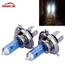 10 шт./лот галогенные H4 9003 6000 К 100 Вт/90 Вт 12 В Super W Здравствуйте te фар авто Здравствуйте/Lo ксеноновая лампа галогенная Здравствуйте gh ближнего света