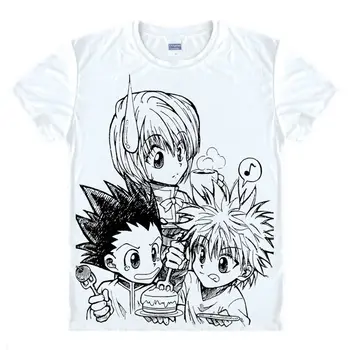 

Hunter * Hunter T-Shirt Leorio Paladinight Shirt Fashion printed t-shirts Anime Collection kawaii dress summer shirt Japanese A