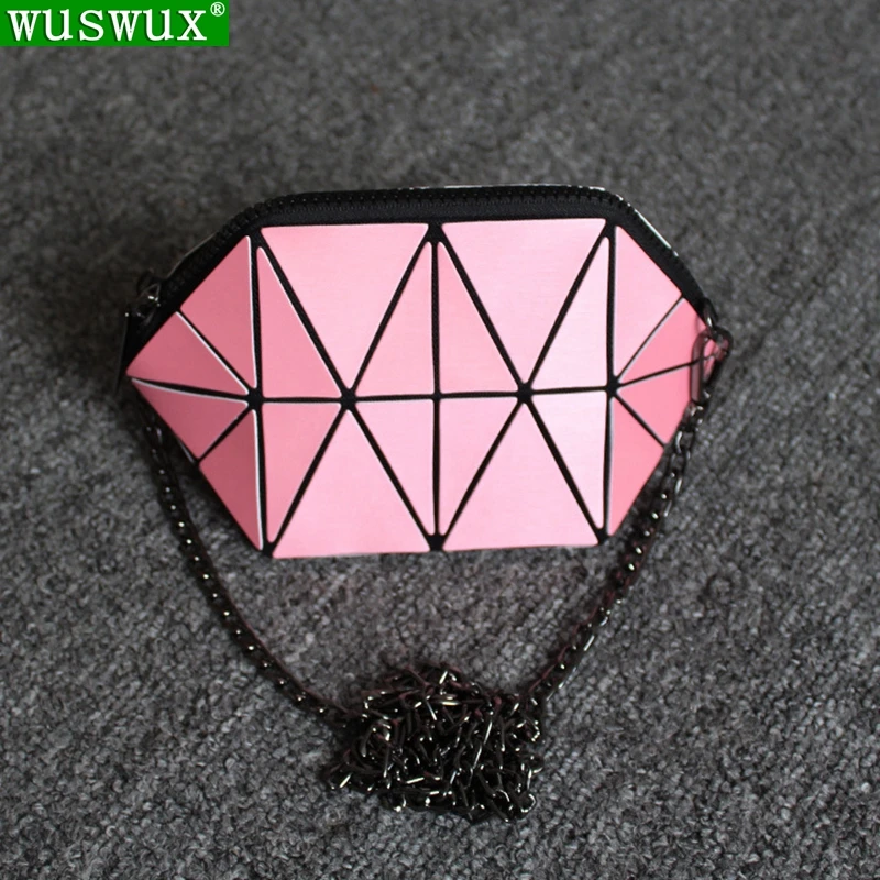 

new fashion women messenger bags geometric chain bag casual travel crossbody shoulder bag