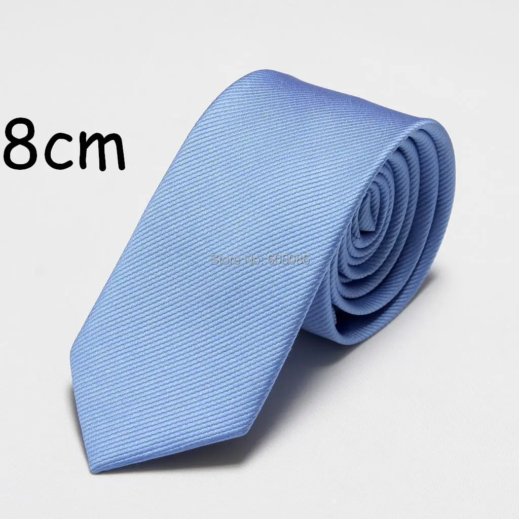 Мужские галстуки HOOYI однотонные из полиэстера ширина 8 см 2019|neck tie|neck ties for menties men |