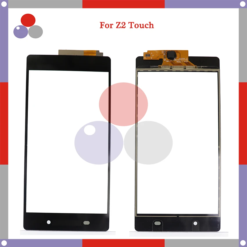 10 шт./лот высокое качество для Sony Xperia Z2 L50w D6502 D6503 D6543 сенсорная панель дигитайзер