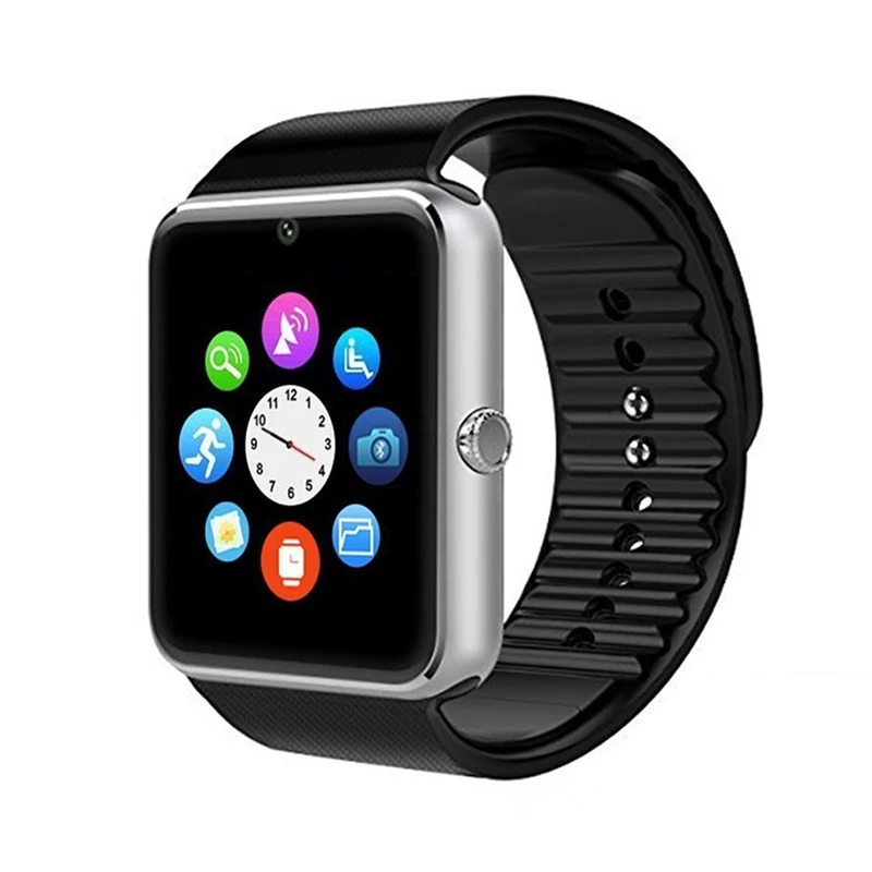  Bluetooth GT08 Smart Watch Men With 16GB 32GB Touch Screen Big Battery Support SIM Card Camera for 