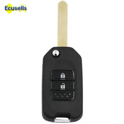 

2 Buttons Upgraded complete Remote Key fob 433MHz fit for Honda FIT XRV CITY GREIZ with ID47 Electronic Chip