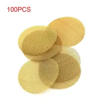 100 шт. multi кальян водопровод нержавеющая сталь табака курительная трубка интимные аксессуары металла фильтры дым трубчатый фильтр марли