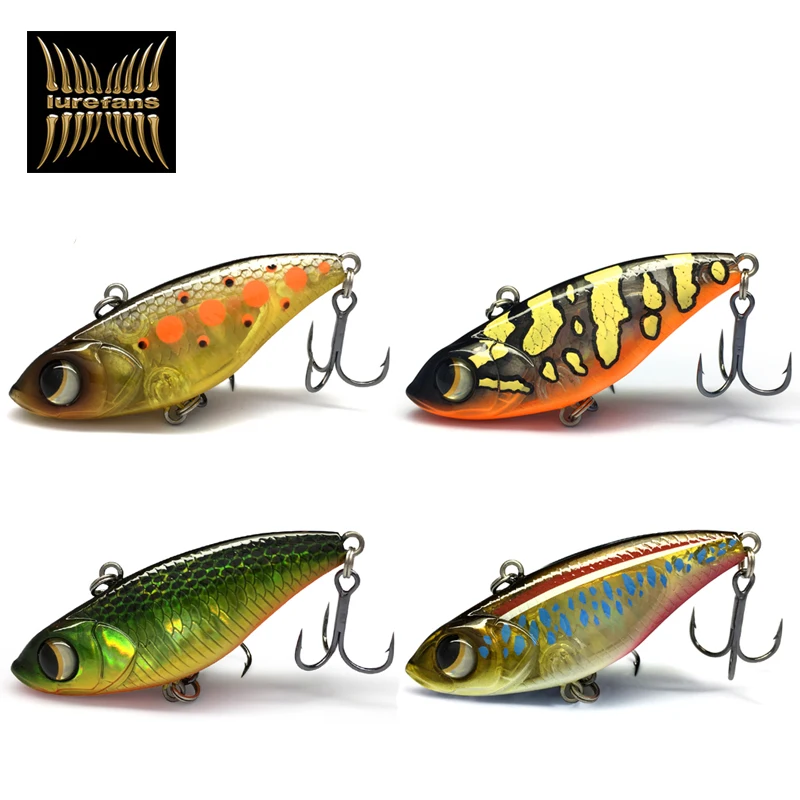 

Lurefans Fishing Lure VIB V55 Minnow Artificial Fishing Excellent Quality Floating Sinking 11.5g 55mm
