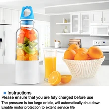 New double Xin portable electric juice cup stirring lemon cup mini USB charging juice cup household juicer