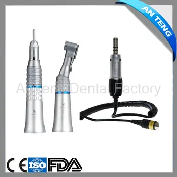 

New Dental Lab contra angle straight low speed Handpiece Electric Micromotor polishing brush Air Turbine Handpiece
