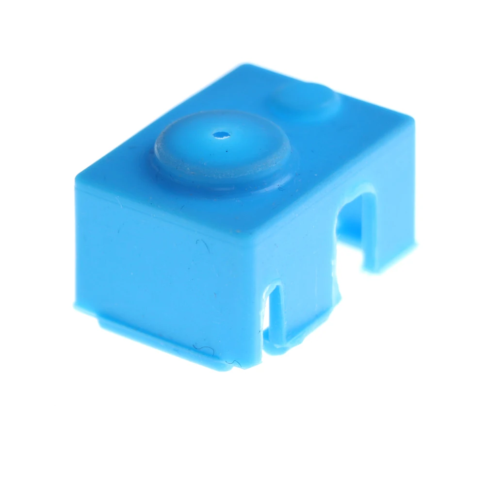 non-Official Heated Block For V6 PT100 Hotend Warm Keeping Cover V6 3D Printer Insulation Black Silicone Socks