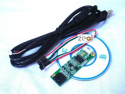 4 провода резистивный USB сенсорный экран панель контроллер порт драйвер плата DIY